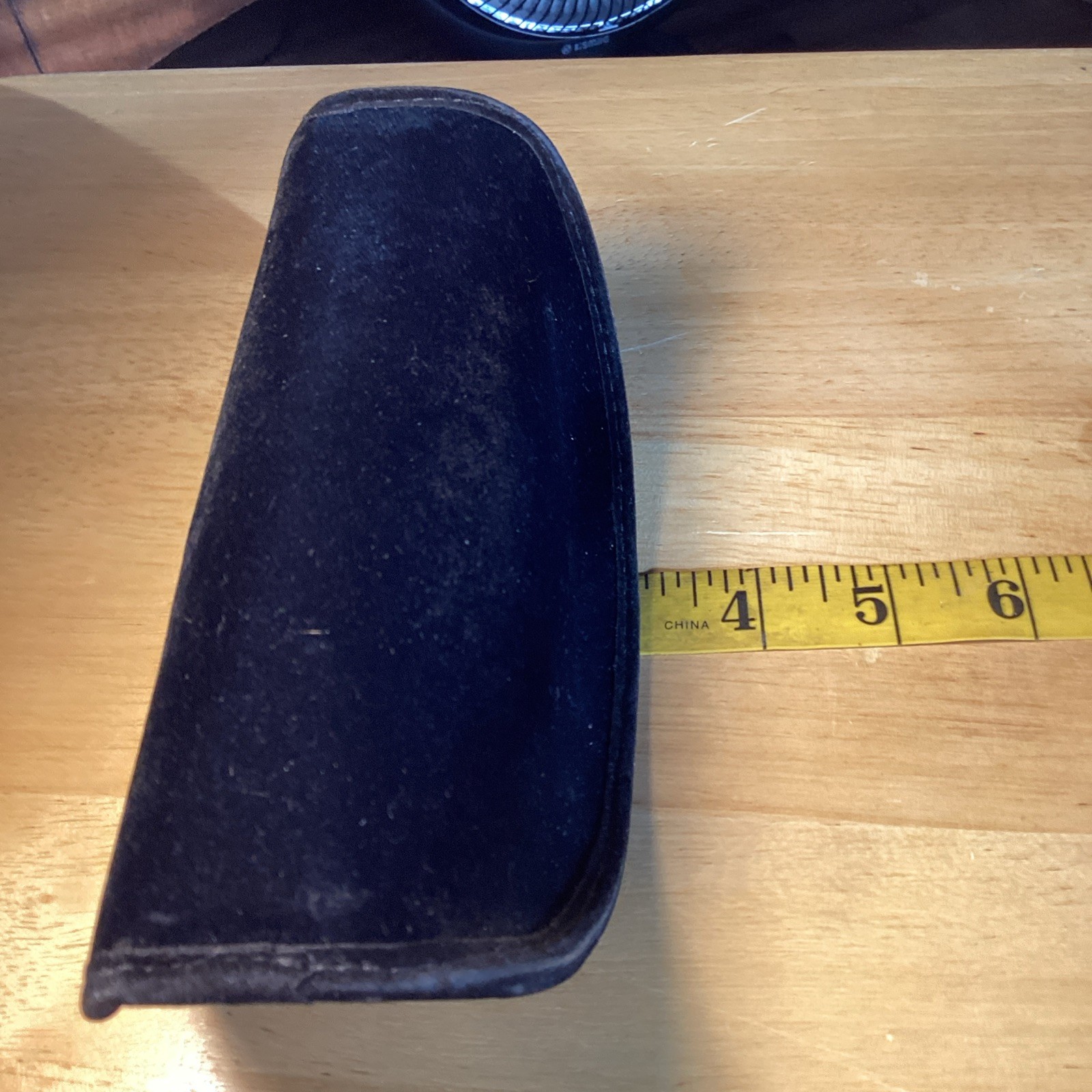 New Marc By Marc JACOBS Black Velvet Eyeglass Sunglass Case Magnetic Closure