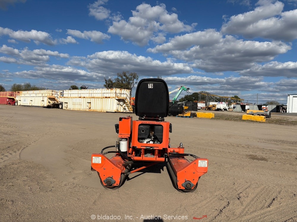 2021 Salsco GGRHP11 36" Static Ride On Greens Turf Roller Trailer Honda bidadoo