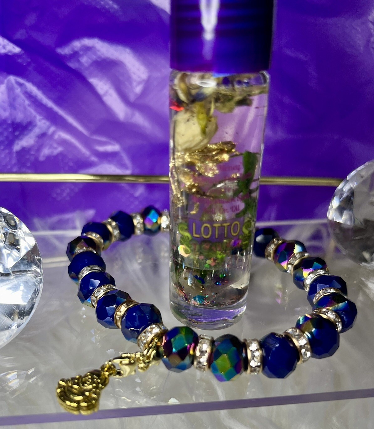 ✨“GET MONEY”✨LOTTERY WINNER/FAST LUCK Conjure ROLL ON SPELL OIL + TALISMAN