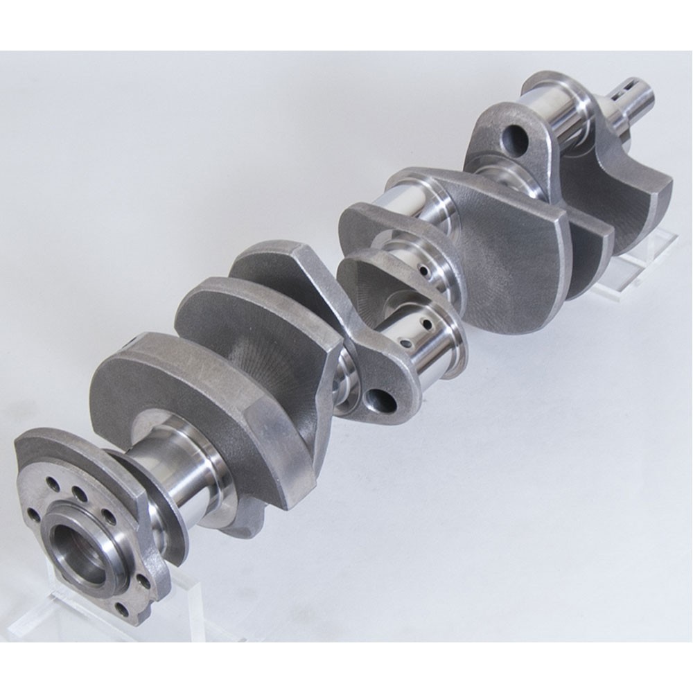 Eagle Crank 103503480; Cast 3.480 in. Stroke, 5.7 in. Rod, 2pc Rear for 350 SBC