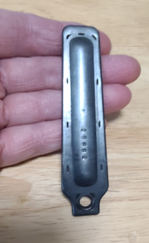 FLOORPLATE STAMPED 135 Late-War WW2 GERMAN MAUSER K98k 8mm Rifle.