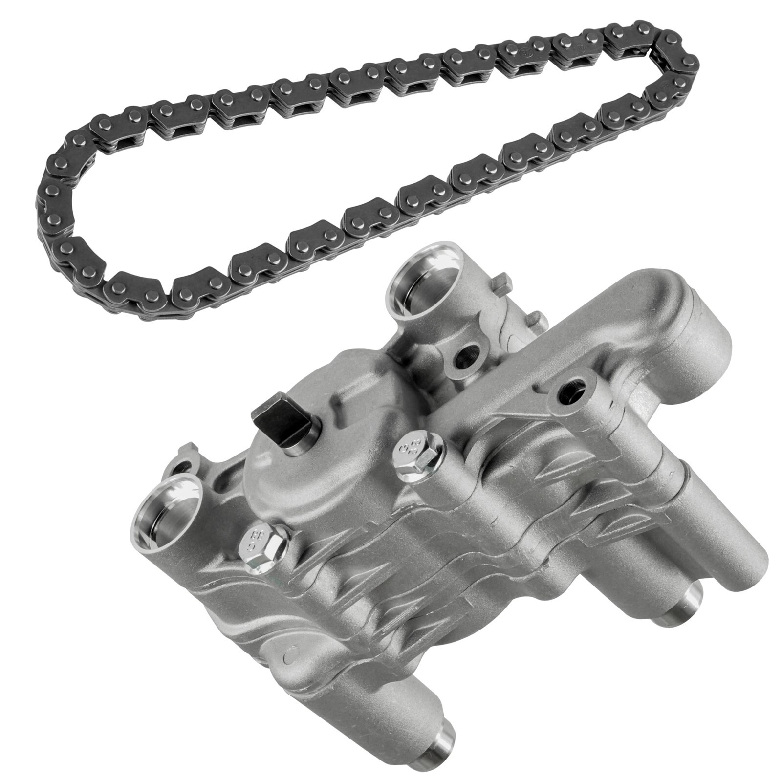 Oil Pump Chain w/ Complete Oil Pump for Honda SXS700M4 Pioneer 700-4 2014-2022