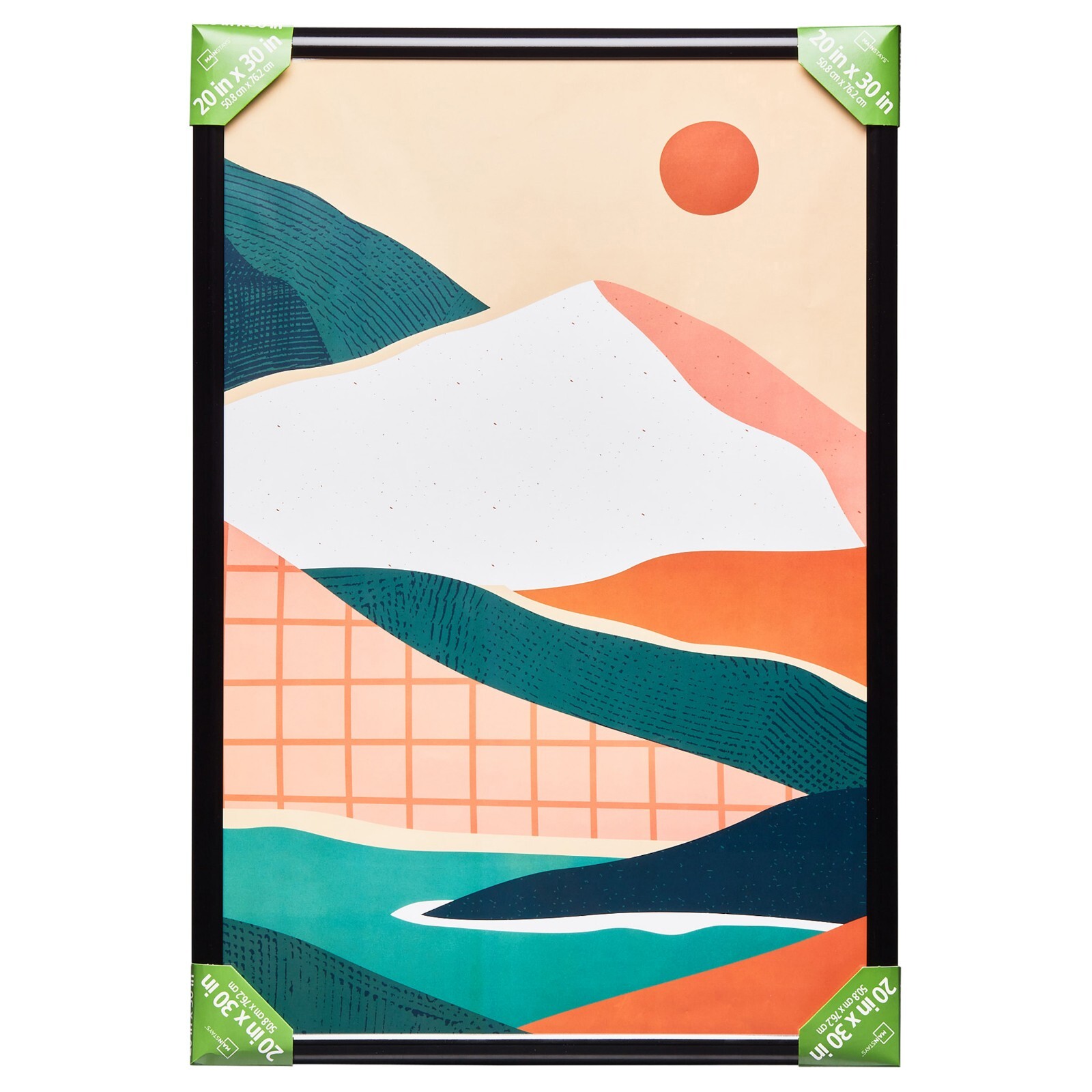 Mainstays 20x30 Rounded Black Poster Frame