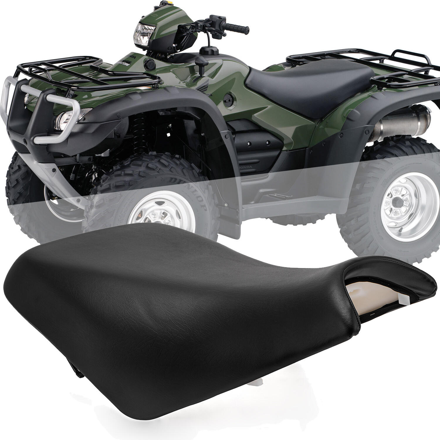 Complete Seat For Honda 2005-2011 Foreman 500 TRX500 / 2005-2014 Rubicon 500 TRX