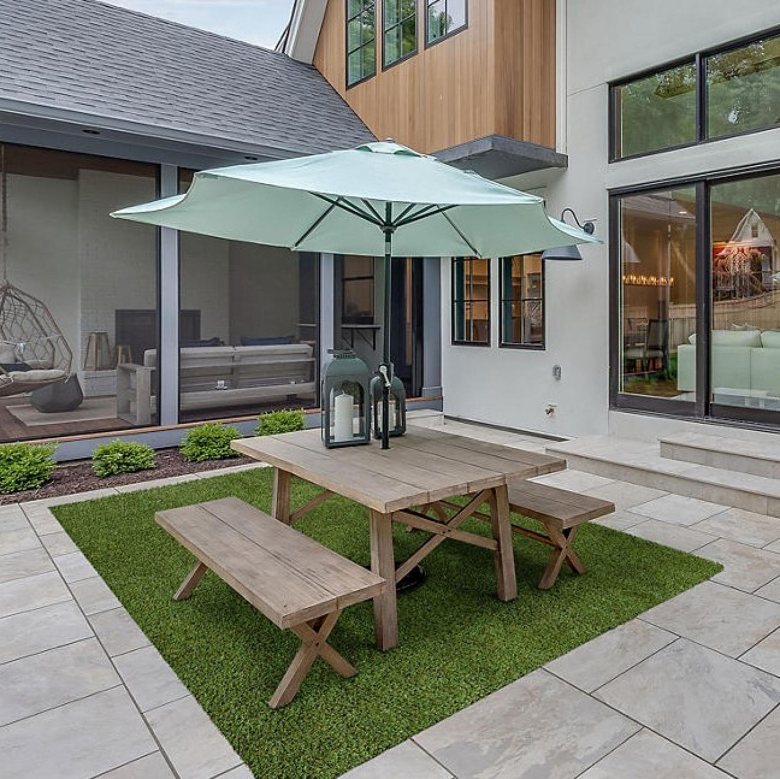 Select Surfaces SCGRA0424 Evergreen Artificial Grass Roll, Size: 7.38' x 11.68'