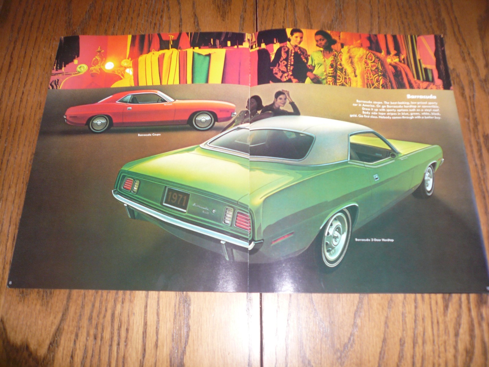 1971 Plymouth Barracuda Sales Brochure - Vintage Original
