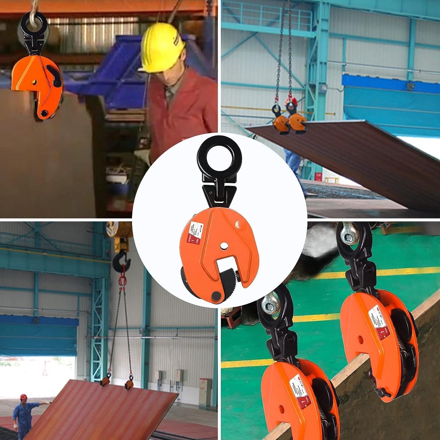 Plate Lifting Clamps, 1760lbs /2200lbs/ 4400lbs Plate Vertical Clamp