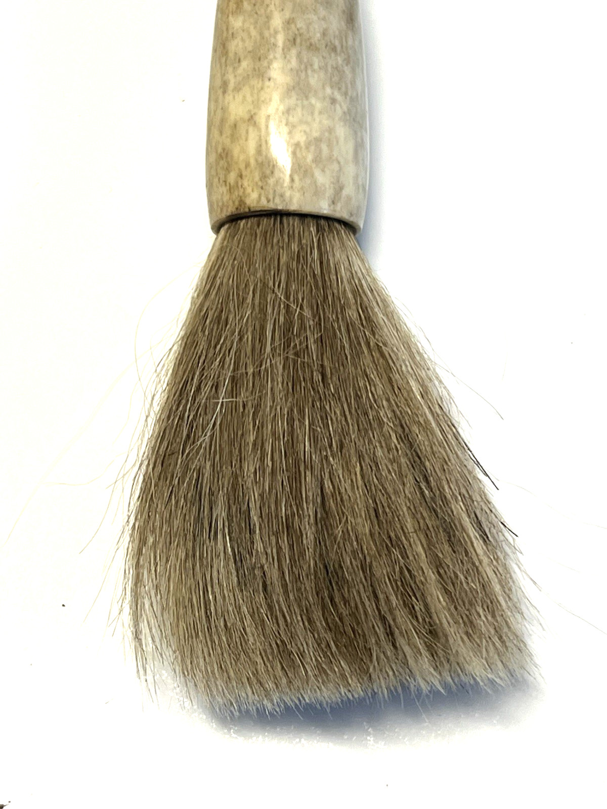 Antique Original Native American Indian Ceremonial Deer Antler Brush;