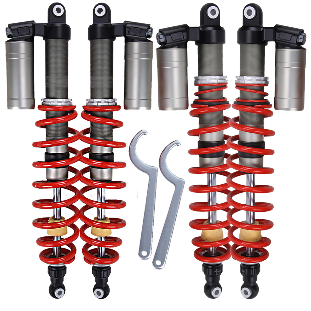 FOR POLARIS RZR 800 S 60" STAGE 5 ADJUSTABLE FRONT & REAR SHOCKS ABSORBERS SET