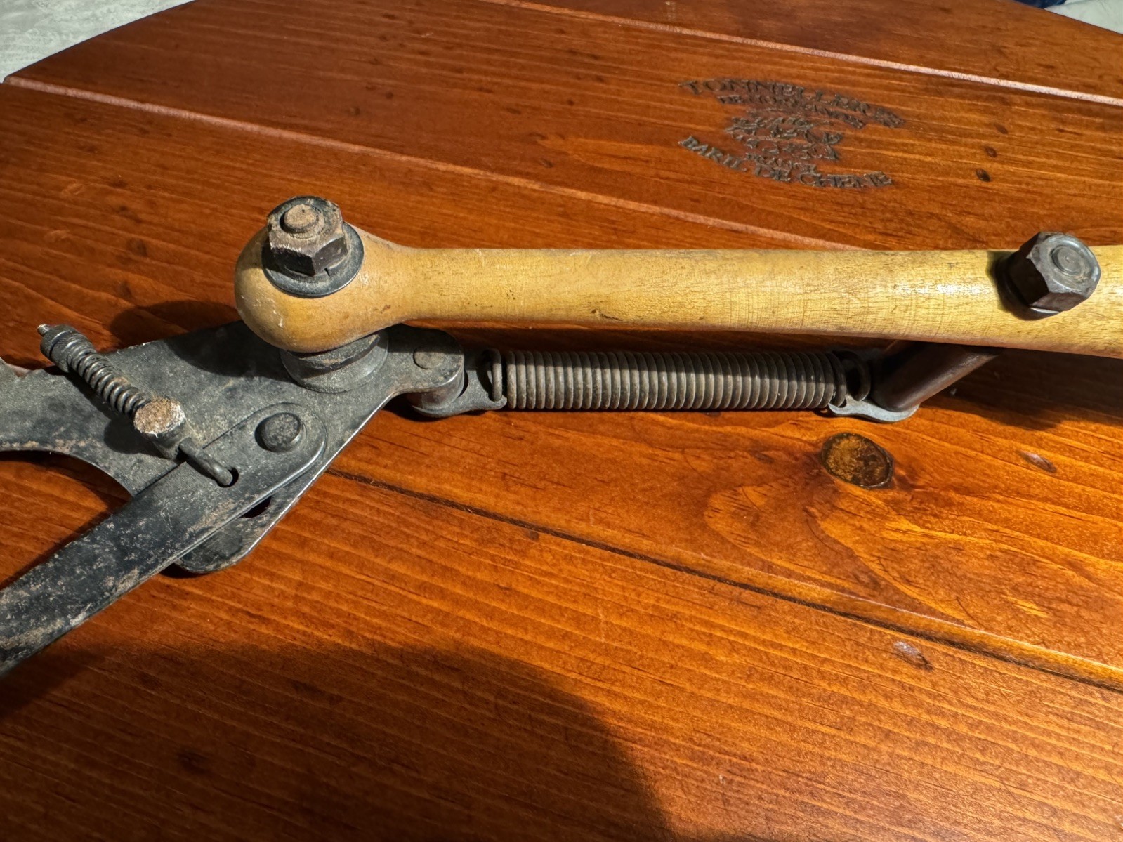 Antique Hand Thrower Clay Pigeon Target Trap Skeet Shooting Made in Japan