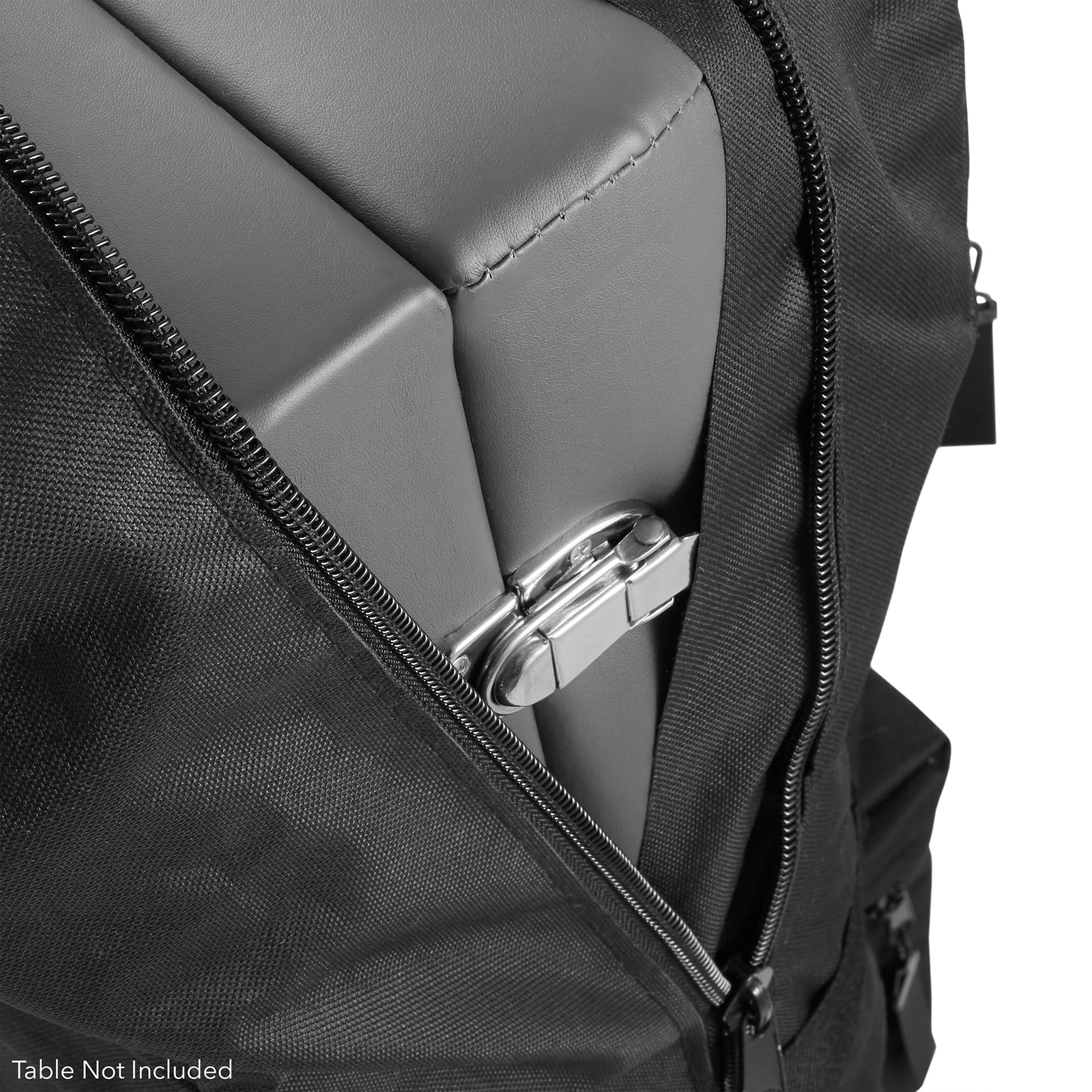 Portable Massage Table Carry Case, Carrying Bag with Wheels and Storage Pockets