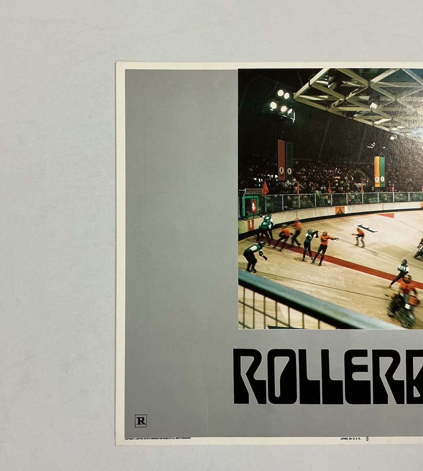 1975 Rollerball Original 11x14” Lobby Card James Caan John Beck