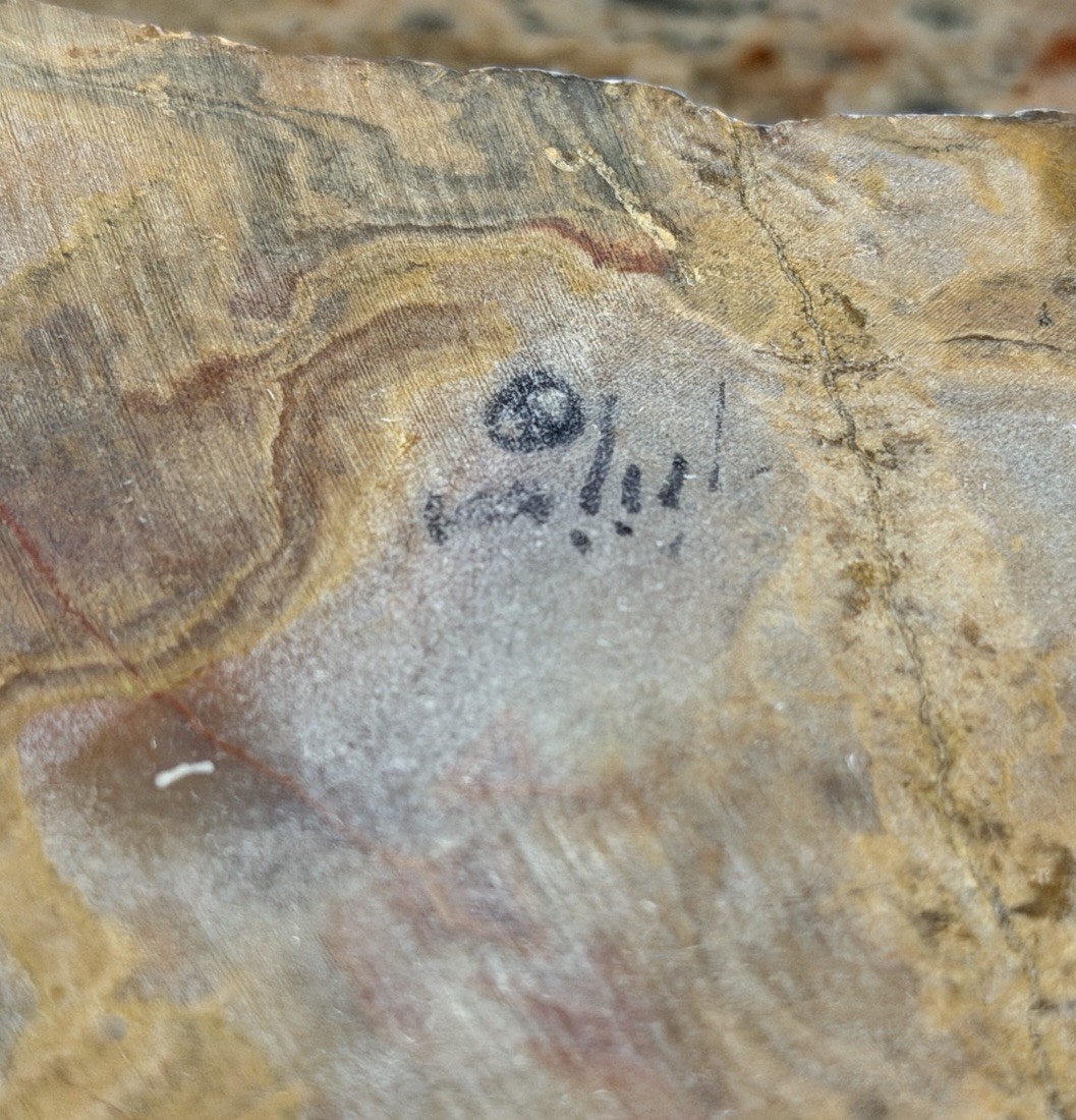 Vintage 1970s Bijan Brass & Copper Figural Rain Drops Sculpture Signed 14”