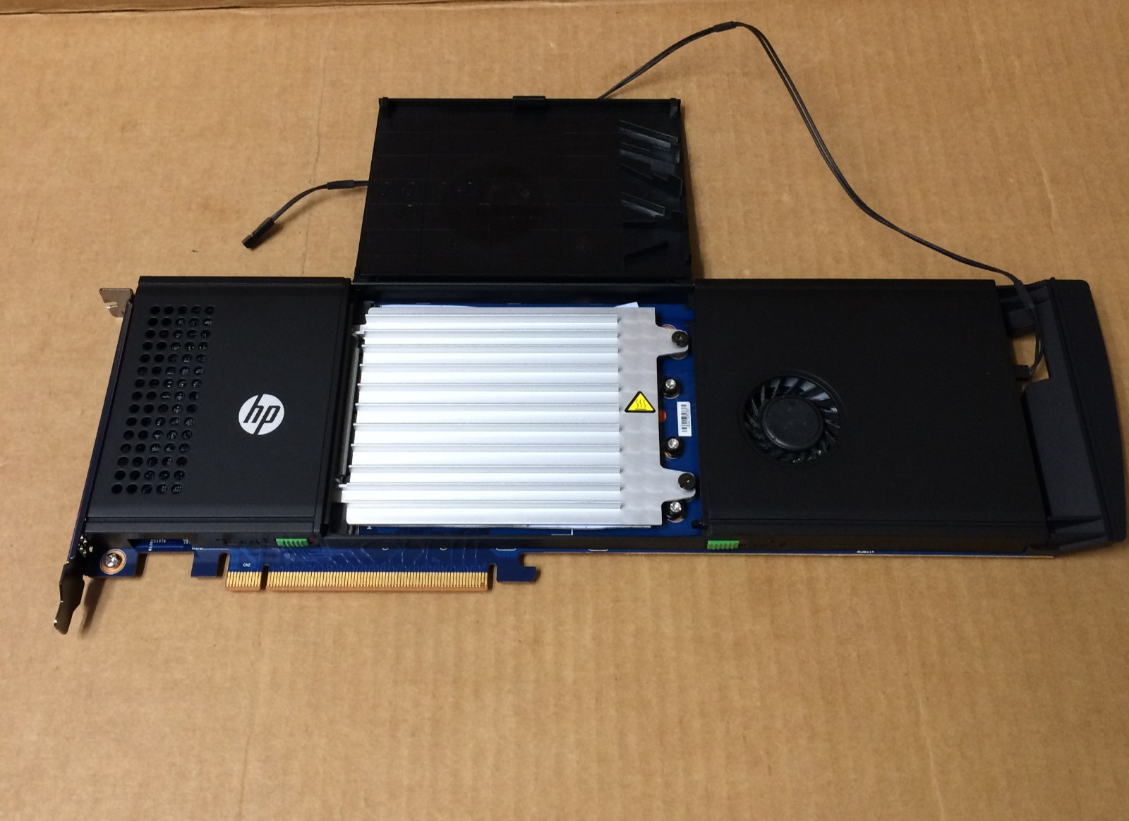 HP Z Turbo Drive Quad Pro PCIe NVMe SSD Adapter P/N: 841969-001 804086-003