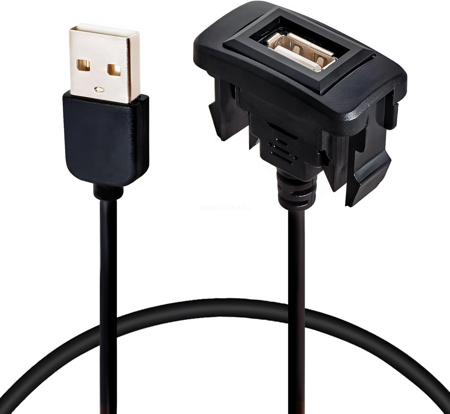 For 09-19 Toyota Corolla USB Port Power Outlet Car Charging Socket Flush Mount