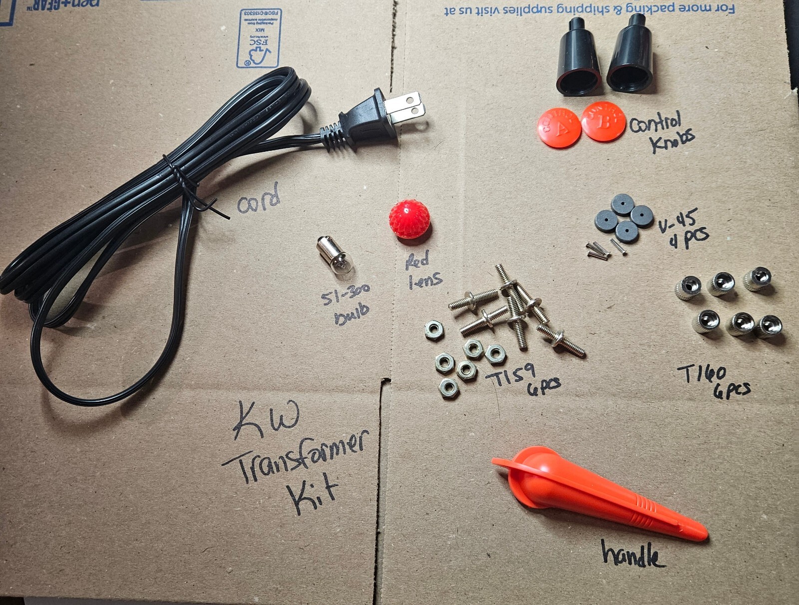 LIONEL KW TRANSFORMER REPAIR KIT