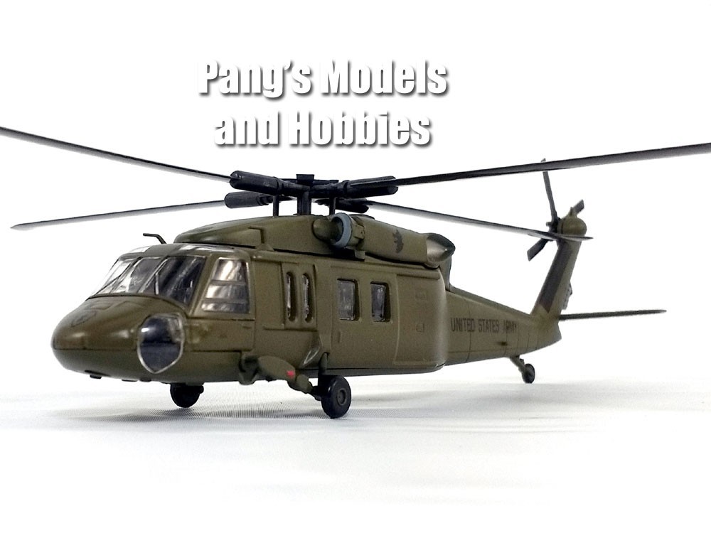 Sikorsky UH-60 Blackhawk Black Hawk - US ARMY 1/72 Scale Diecast Model
