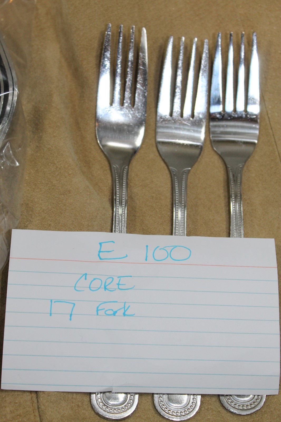 Lot CORE Stainless MILTON 51 Knife 17 Fork Restaraunt Event Catering