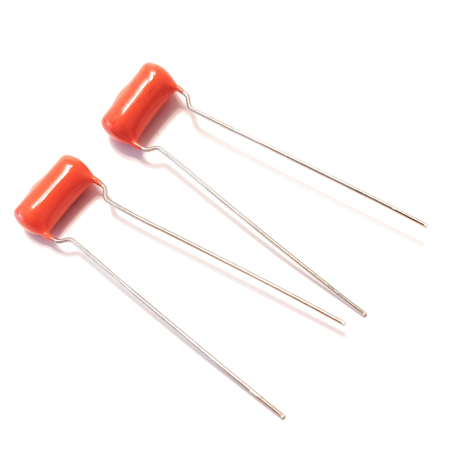 Pair .015uf 100v Orange Drop 225P Tone Capacitors for Guitar Tone