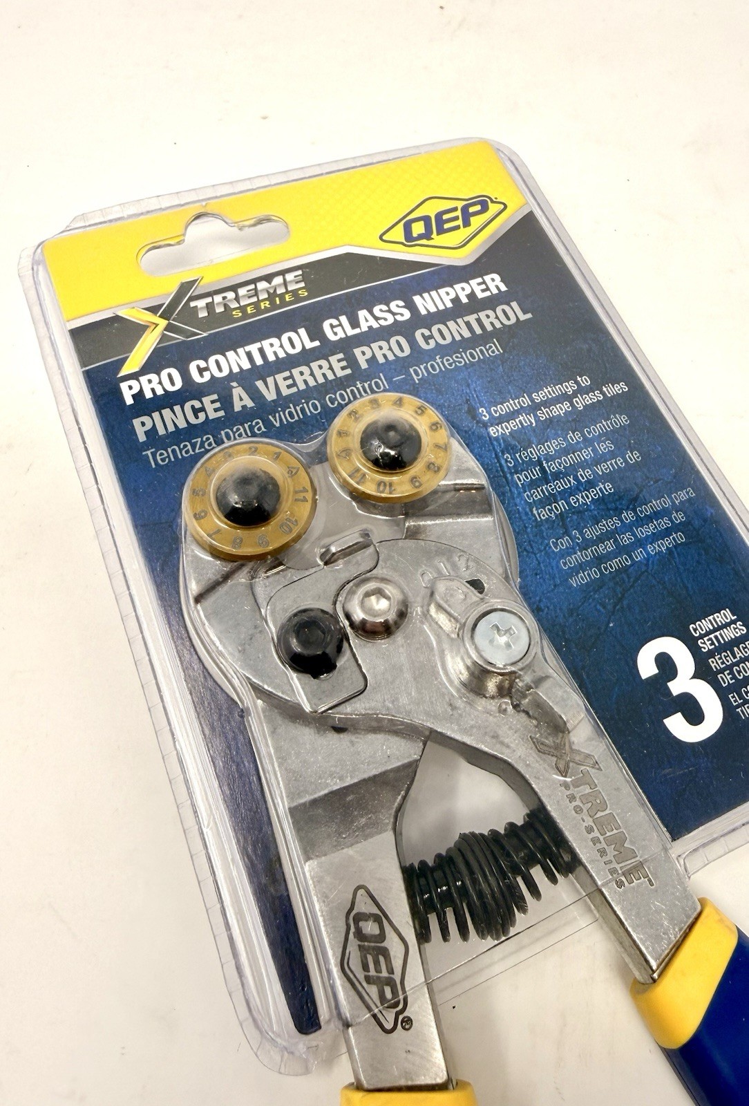 QEP Xtreme Pro Control Tile Nipper for Glass & Mosaic up to 5/16" Thickness NEW