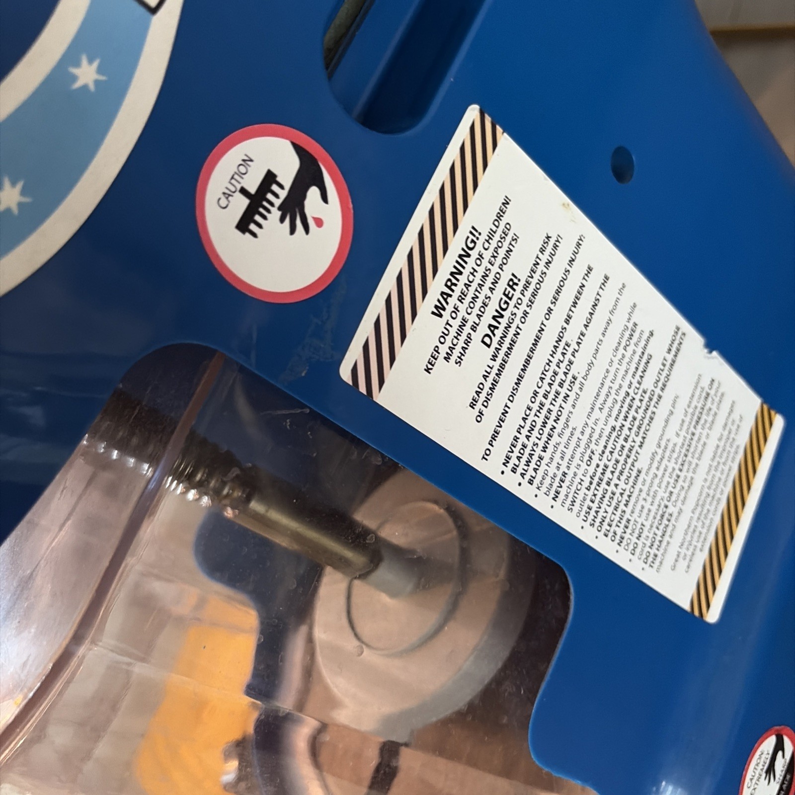 250W Commercial Ice Cub Shaved Ice Machine Premium Ice Shaver Snow Cone Maker