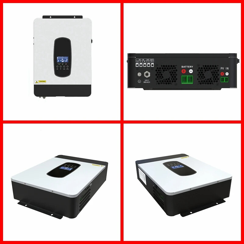 2200W 12V Hybrid Solar Inverter Single-Phase AC240V Off Grid MPPT 80A Controller