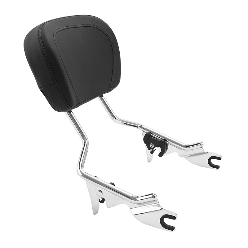 Detachable Backrest Sissy Bar Fit For Harley Touring Street Road Glide 2009-2024