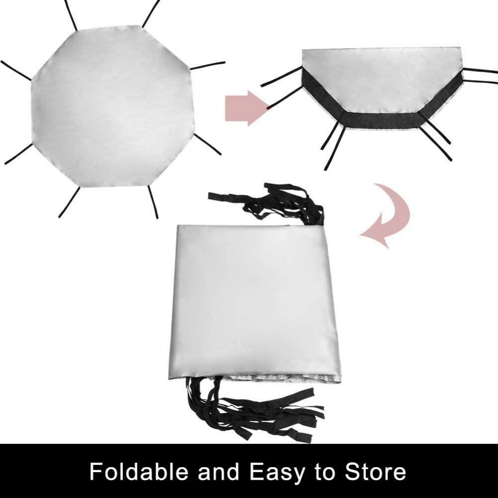 Easy Install Sun Shade Waterproof Pet Dog Cage Accessory Playpen Cover Outdoor