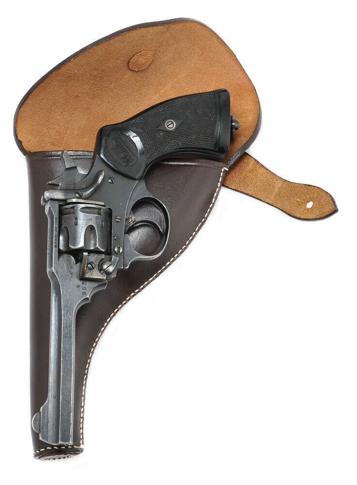 Leather British Webley Holster MK IV .38 Left Hand Version