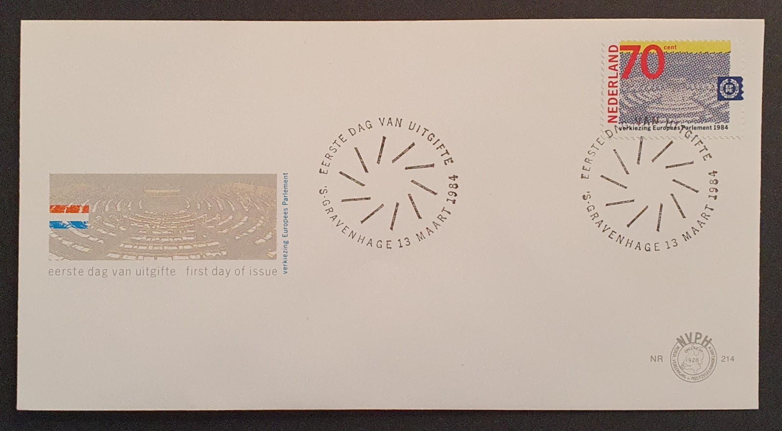 Netherlands stamp 1984 Summer stamps Birds First Day Cover