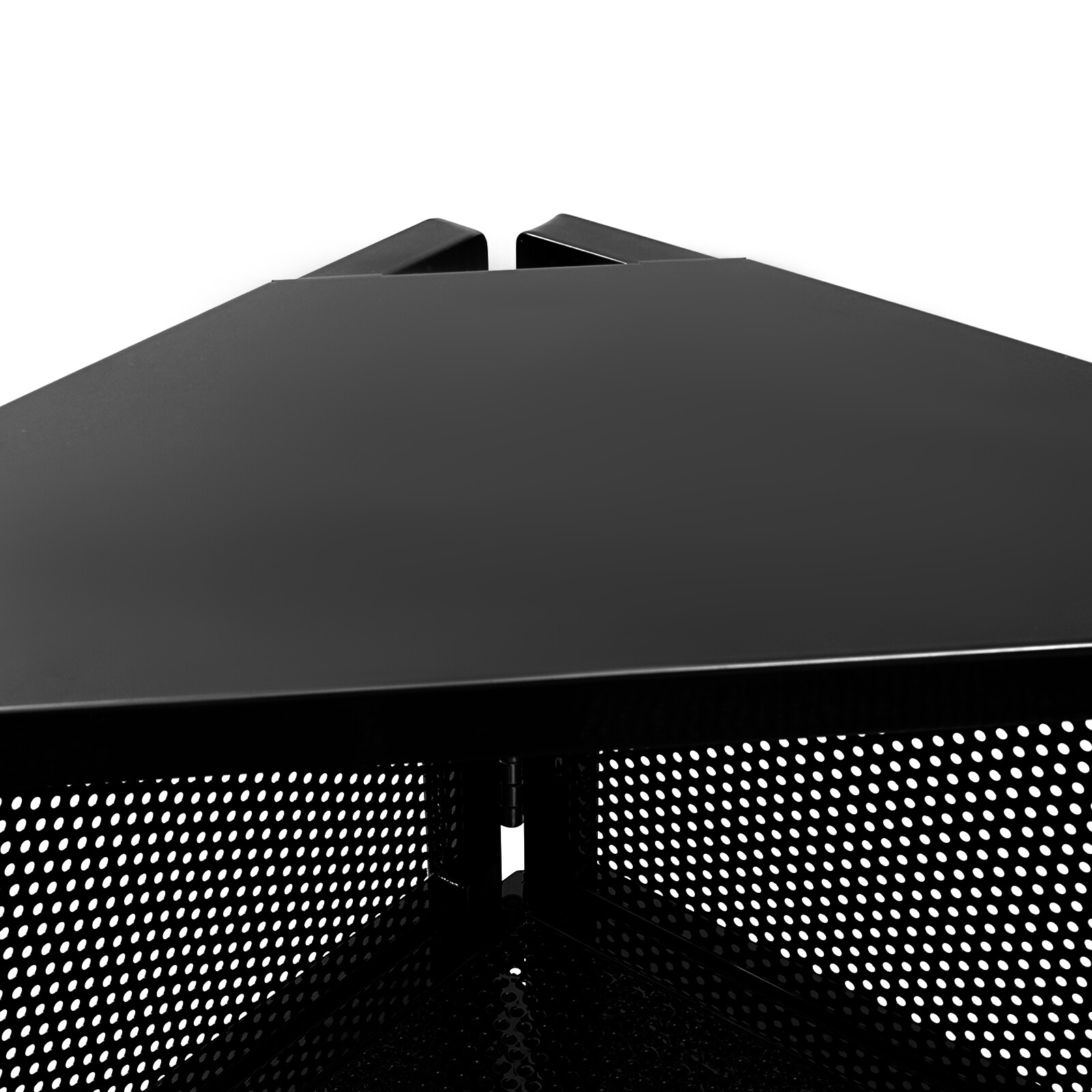 Modern DJ Booth Table Foldable DJ Stand Black DJ Booth Stand With Carrying Bag