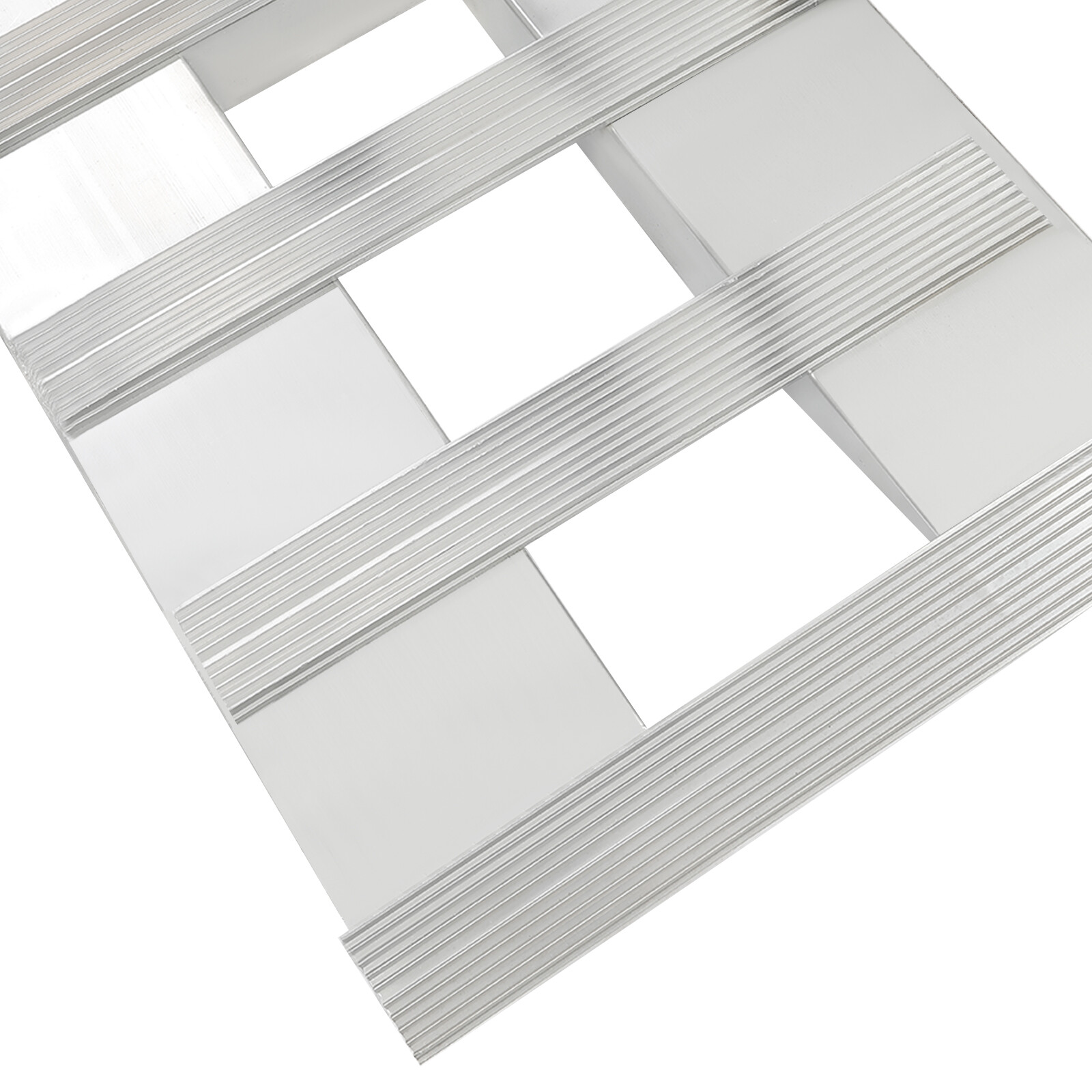 60/72/80" Aluminum Ramps 6000-7000 LBS For Truck Car Auto Trailer Ramps Hook End