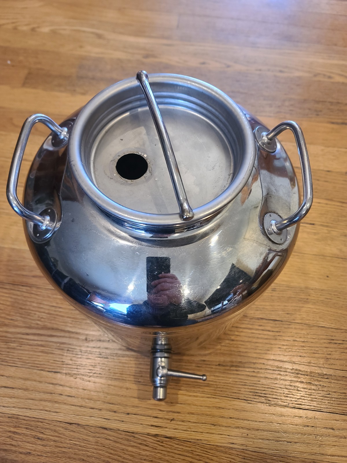 SANSONE 15L Stainless Steel Europa Inox 18/10 Dispenser Italy