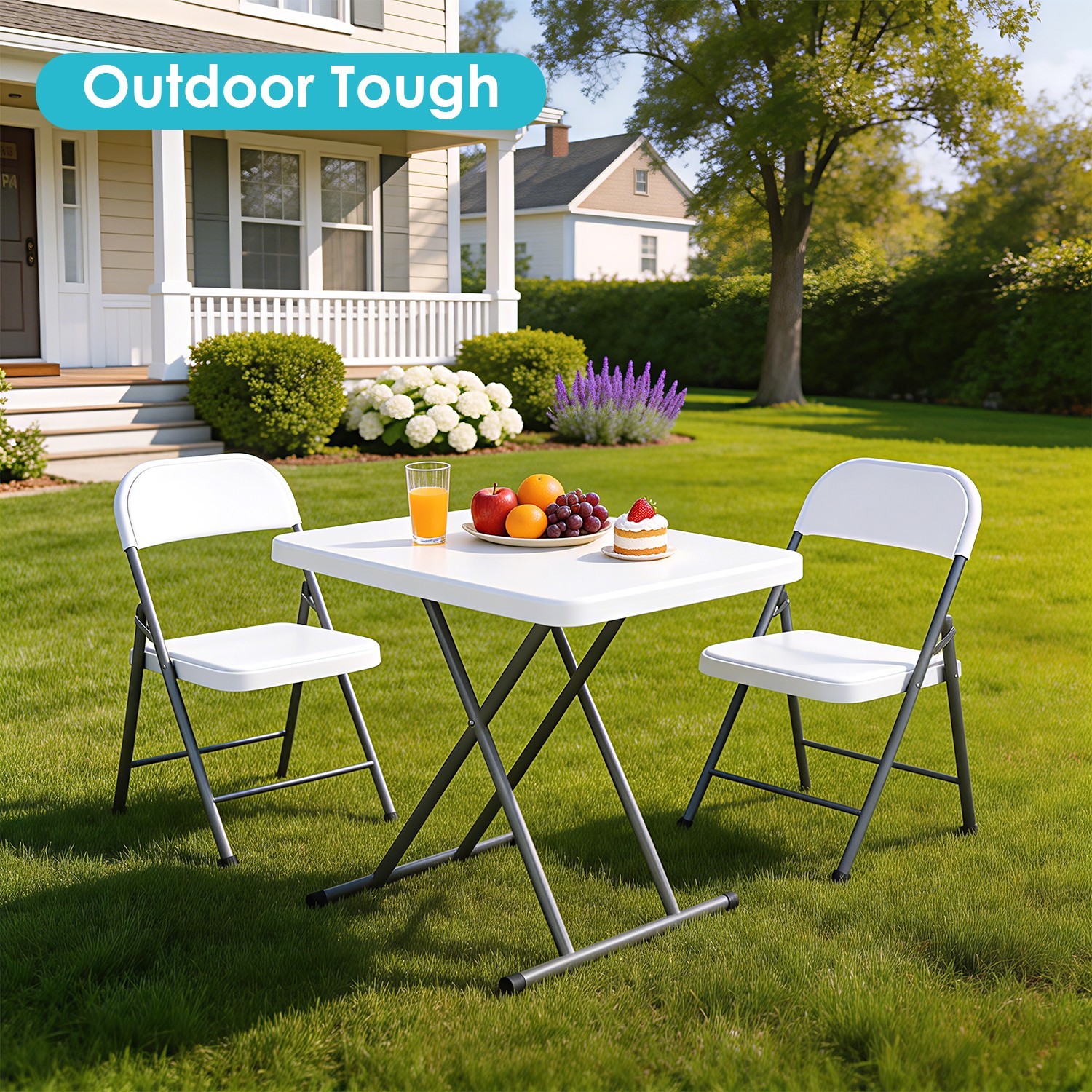 30 Inch Folding Table, Utility Foldable Table for Small Spaces,Small Desk Adjust