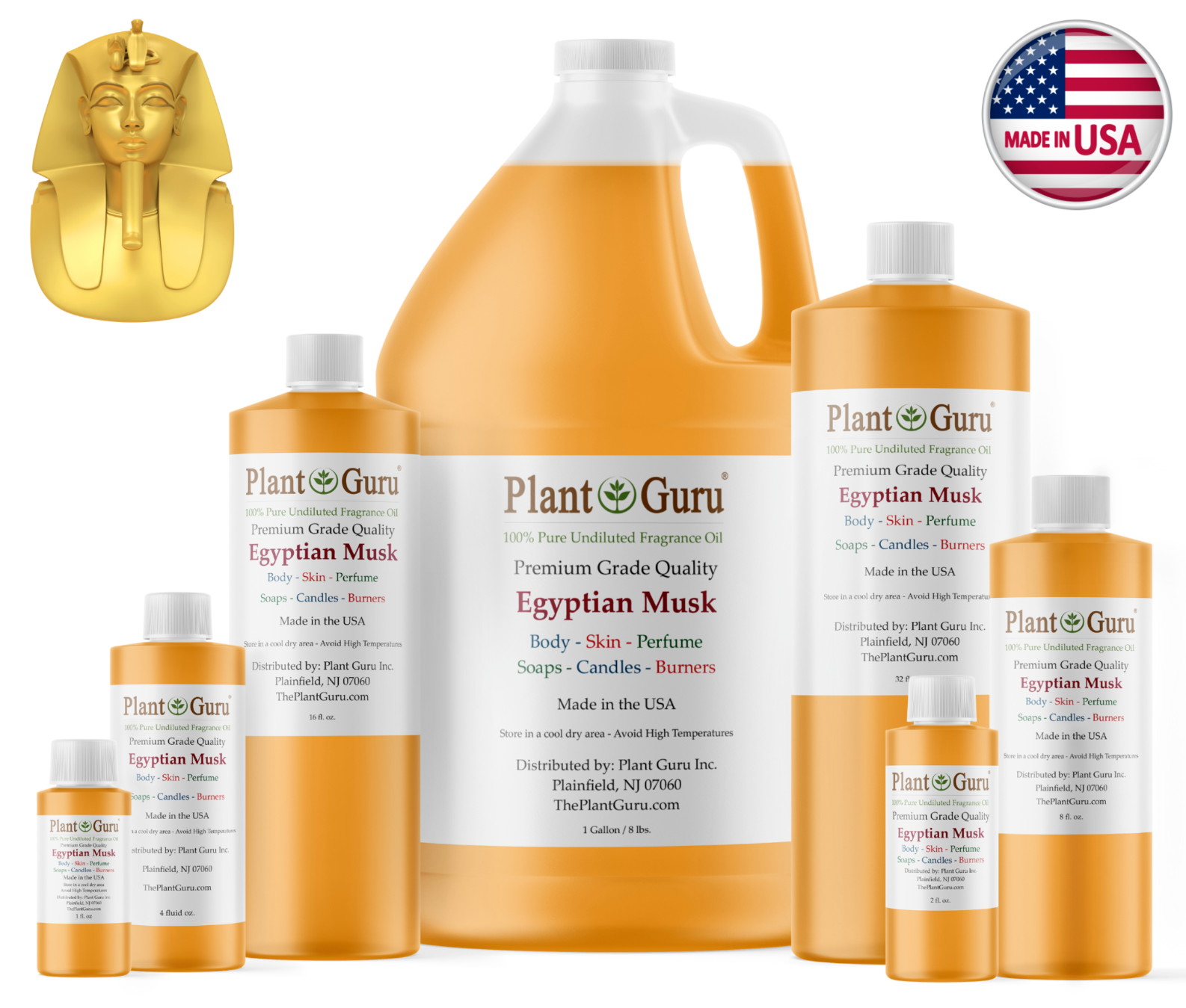 Egyptian Musk Perfume Fragrance Body Oil For Skin, Candle Soap Making Bulk