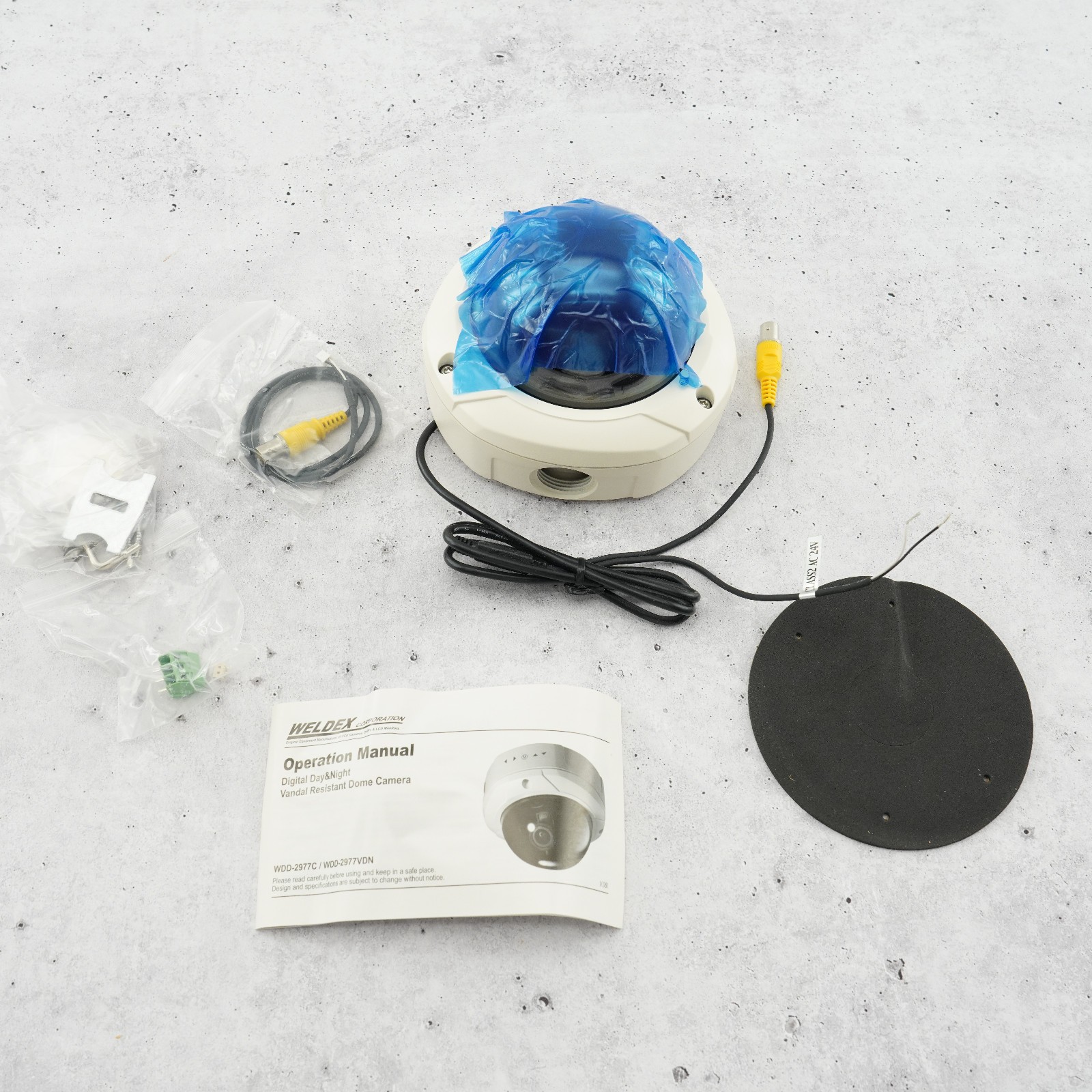 NEW Weldex WDD-2977VDN OSD D/N Vandal Resistant Dome Camera