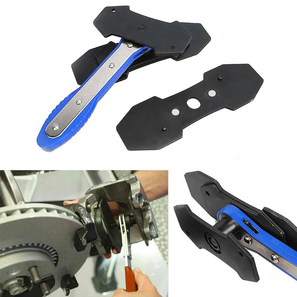Car Ratchet Brake Piston Spreader Wrench Caliper Install Tool Press Portable Pad