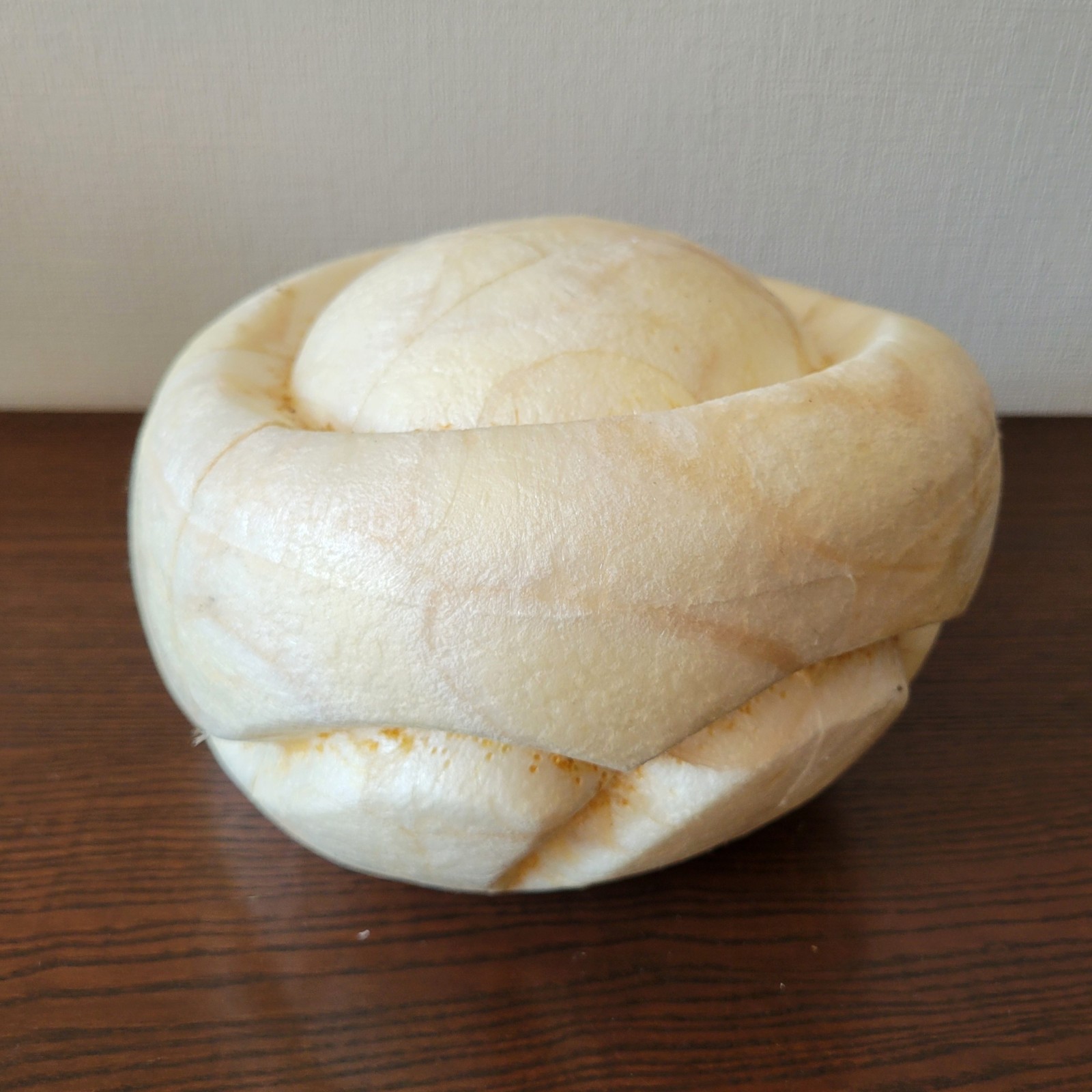 Crown beret Millinery Hat Block Plastic vintage form Antique mold Wooden Puzzle