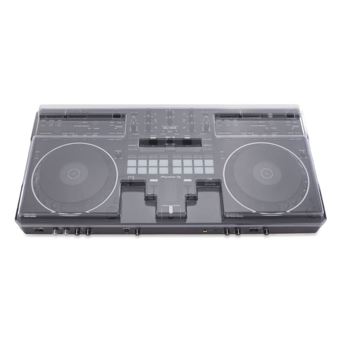 Decksaver Pioneer DJ DDJ-REV5 DJ Workstation Custom-Made Cover for Protection