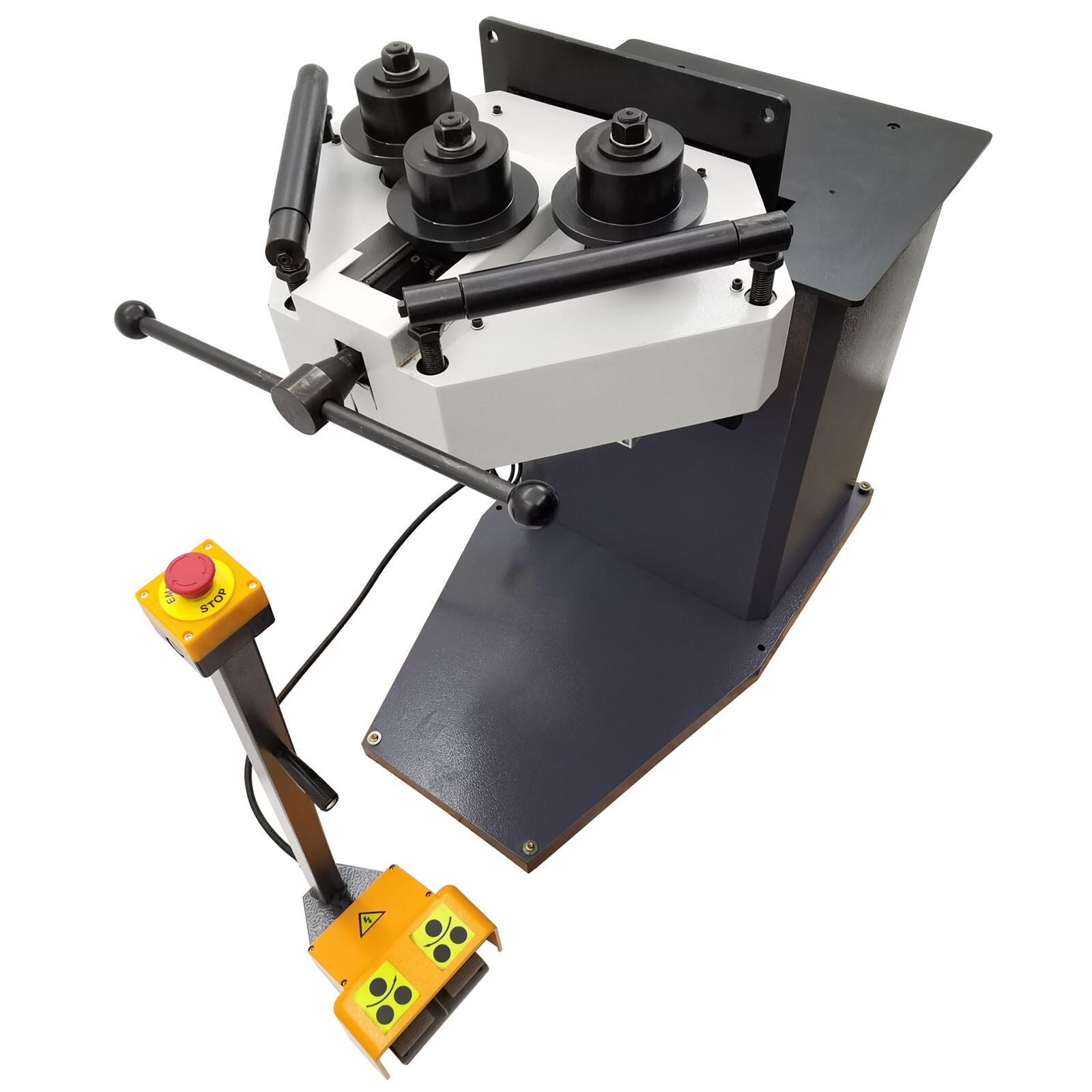 220V 3PH Pinch Roll Bender Round Bending Machine Pinch Roll Bender Iron Sheeter