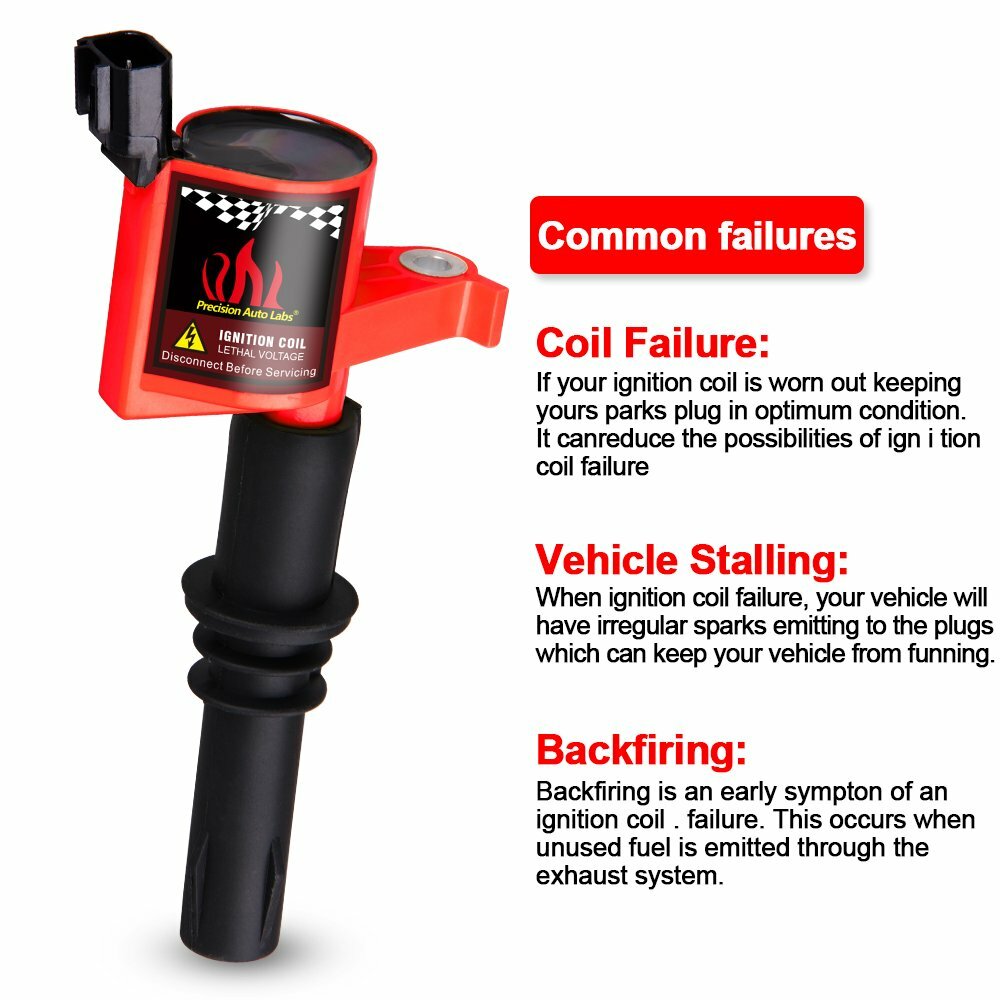 8Pack Ignition Coils For Ford F-150 4.6L 5.4L 2004 2005 2006 2007 2008 2009 2010