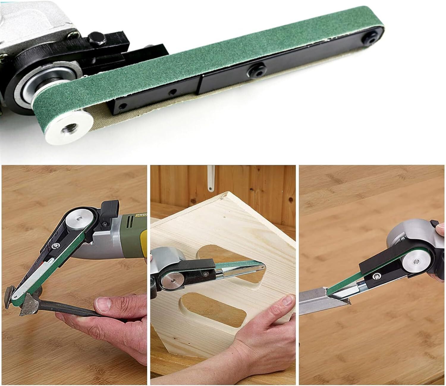 SATC 10 Pack 1/2" x 18" Zirconia Sanding Belts 36 Grit for Air File Belt Sander