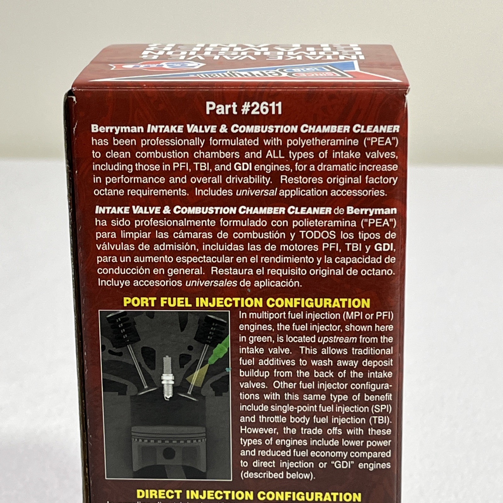 Berryman Products Intake Valve and Combustion Chamber Cleaner Spray Kit 2611
