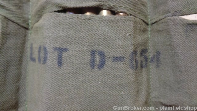 WWI M1903 SPRINGFIELD AND M1917 ENFIELD RIFLE AUTHENTIC M1906 REPLICA BANDOLEER