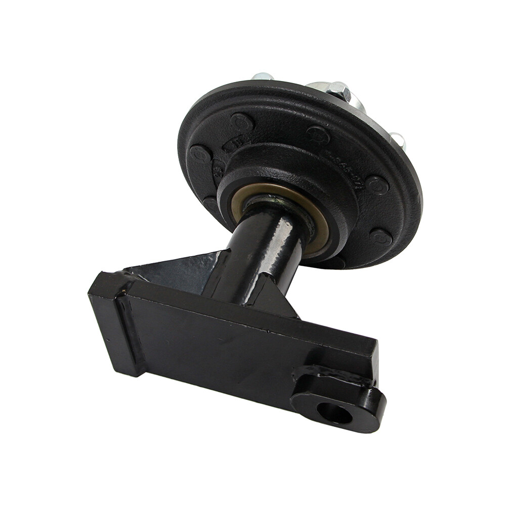 Pair Upgraded 8 x 6.5 Lug Superior Shipping Container Wheels Bolt-on Spindle Kit