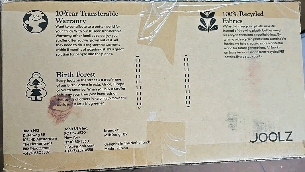 Joolz AER+ Lightweight & Compact Travel Stroller Sage Green