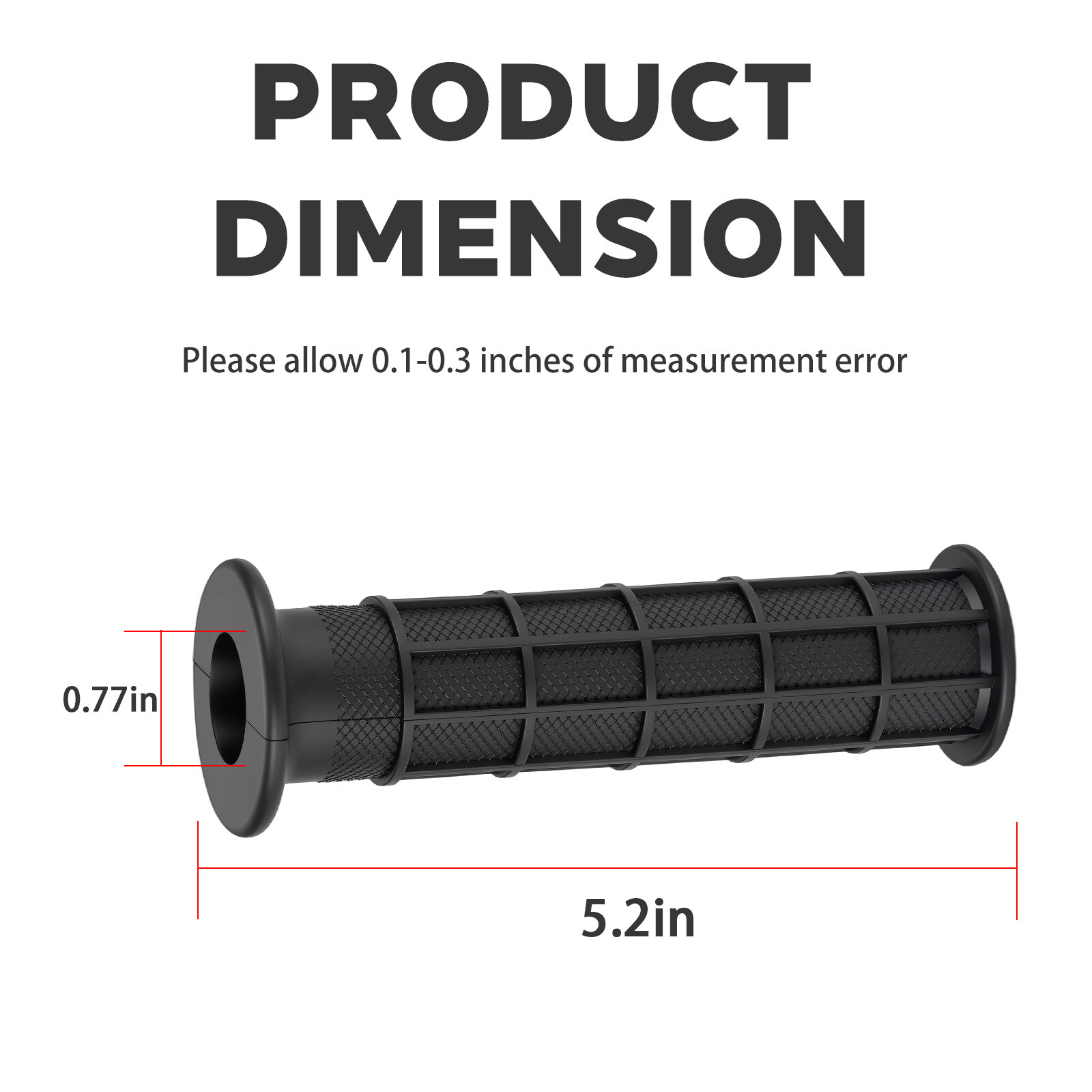 Handle Grips for Honda ATC185S ATC200 ATC250R ATC250SX ATC350X ATC125M 1980-1987