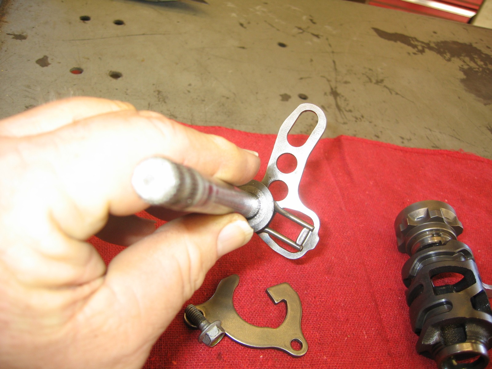 02-05 2004 YAMAHA YZ250 2-STROKE LOW HOUR GEAR SHIFT SHAFT FORKS CAM PARTS ASSY