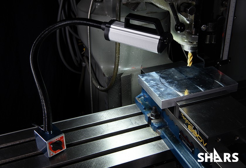 Shars 15W 1500 Lumen LED IP65 Waterproof Gooseneck Machine Work Light New R]