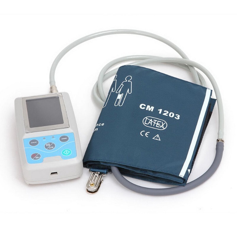 ABPM50 24HR Ambulatory Blood Pressure & ECG Holter Monitor with PC Software